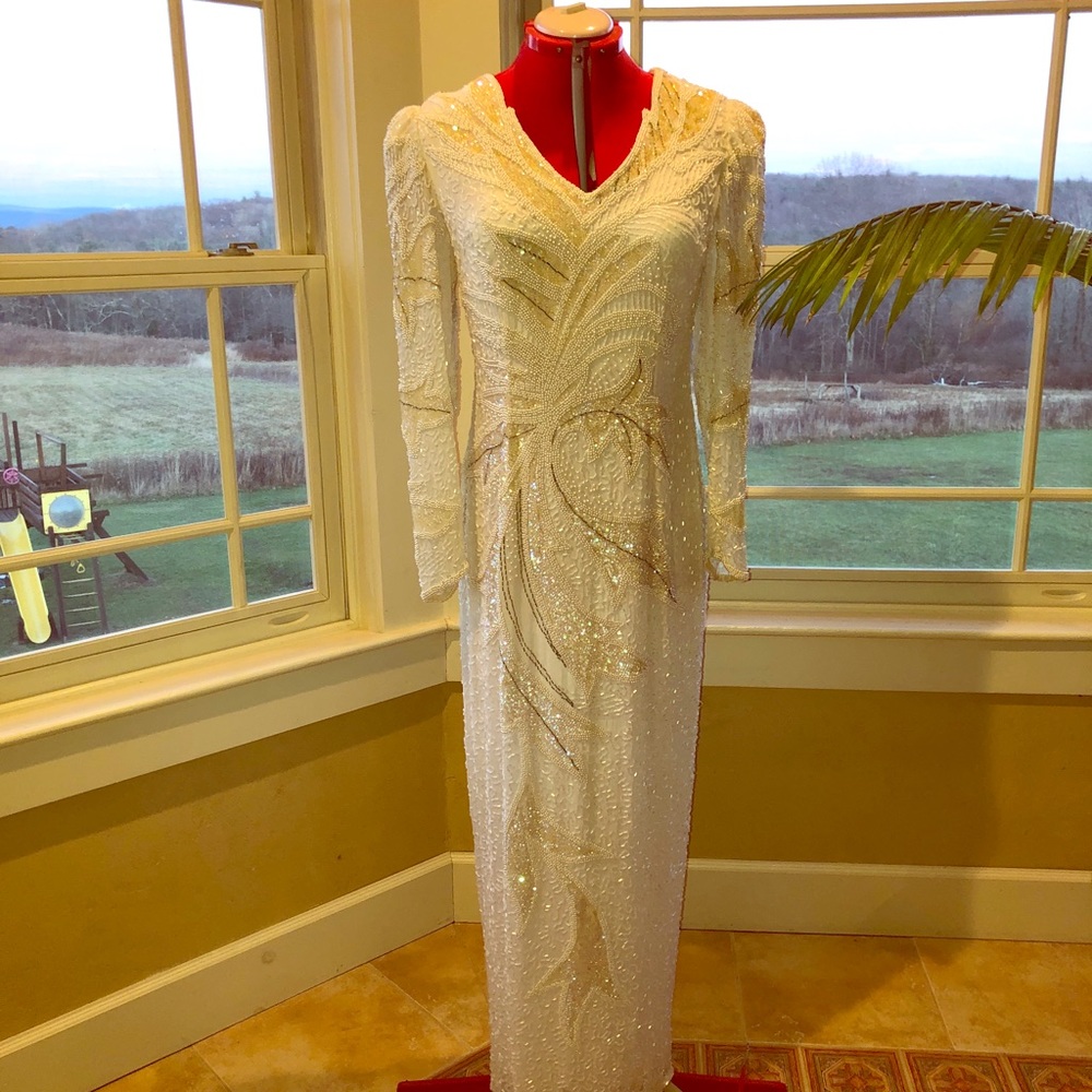 Gown, white